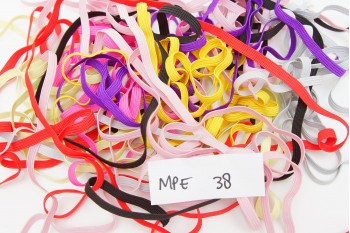 Mix Pack Elastic (MPE 38) 20 meters, Skinny elastic 6mm